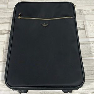Black Kate Spade Carryon Suitcase